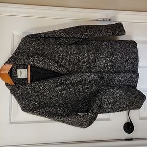 Abercrombie & Fitch wool blend blazer coat